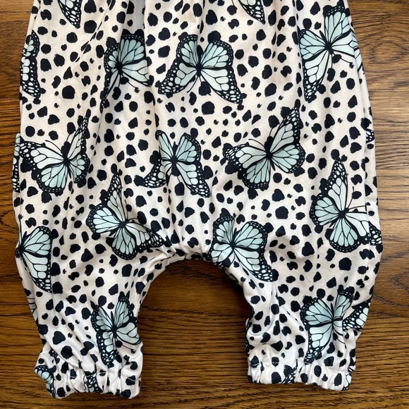 Boujee Little Babes Butterfly Halter Romper - Picture 9 of 10